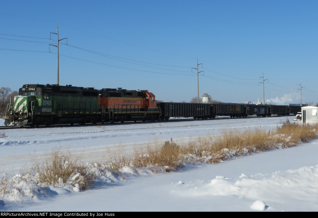 BNSF 2743 East